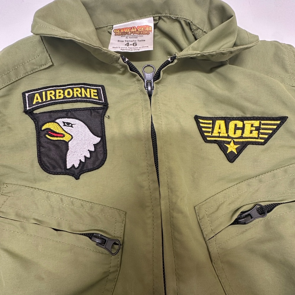 Get Real Gear Junior Fighter Pilot Jumpsuit size 4/6